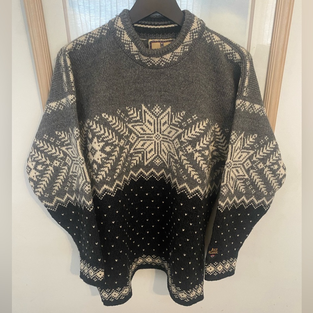 Vintage Dale of Norway Wool Knitted Sweater